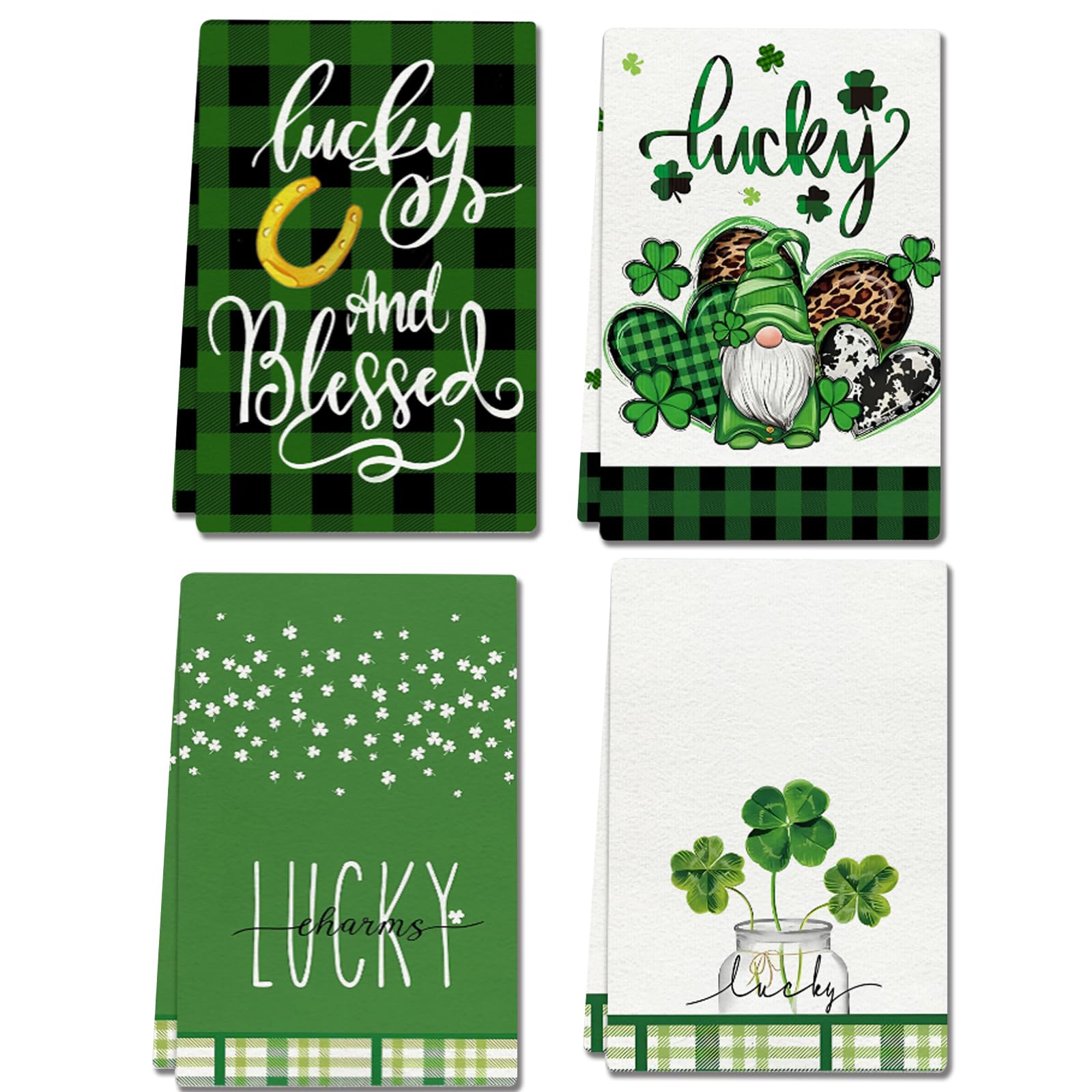 4 Pcs Halloween Kitchen Towels 15.7x23.6 Inches Funny Hand Towels for Bathroom Spooky Boo Ghost Halloween Bathroom Decortions Pumpkin Bat Ghost Truck Dish Cloths Housewarming Gift for Home Wall Decor